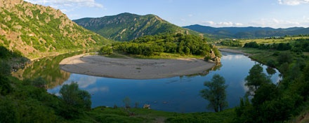 The meandrigs of the river Arda