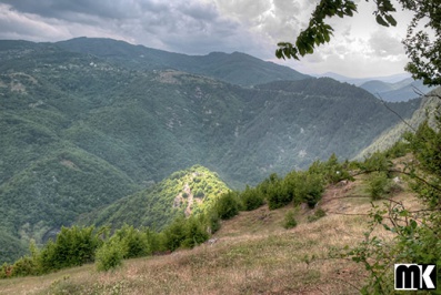 Medieval fortress Krivus near the village of Bashevo