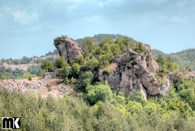 Thracian sanctuary and the medieval fortress Mal Hazar near the village of Vodenicharsko