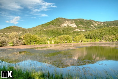 Lakes near the village of Lebed